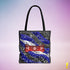 Puppy Pride Waves Tote Bag